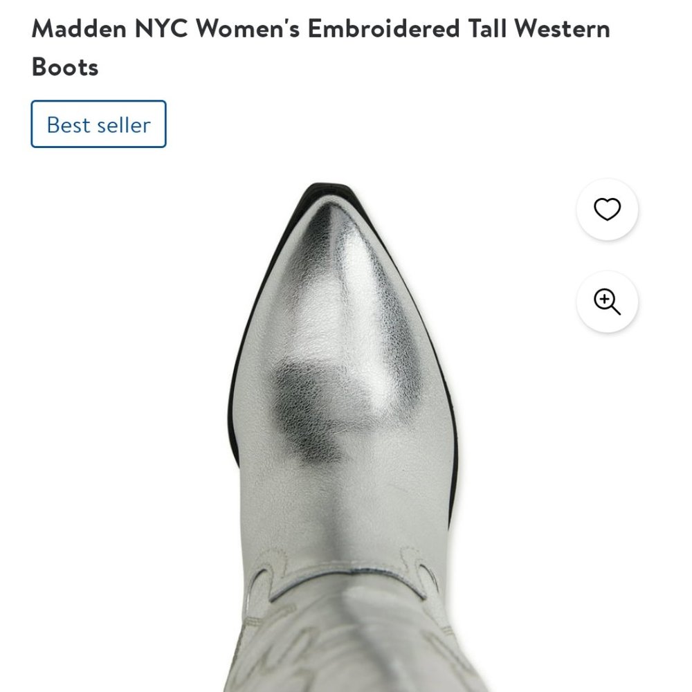 Madden NYC Women's Embroidered Tall Western Boots